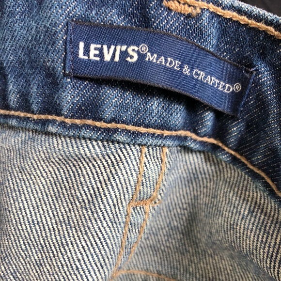 Levi’s made & crafted barrel crop jeans size 27 - Picture 4 of 8
